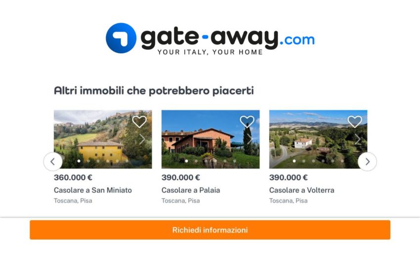 Nuova funzionalità del portale Gate-away.com: il carosello