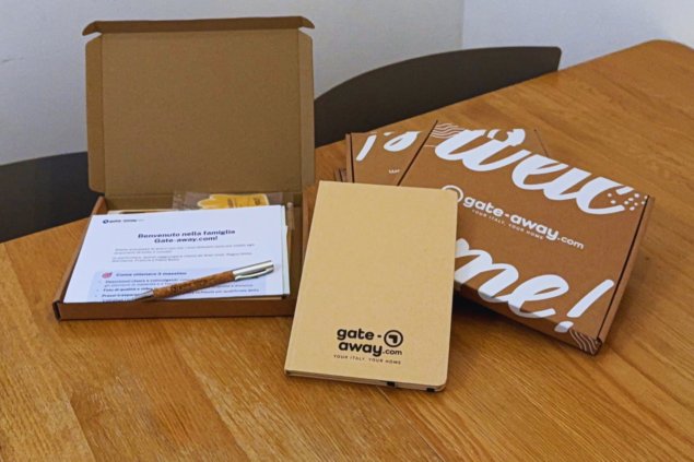 Kit di benvenuto Gate-away.com